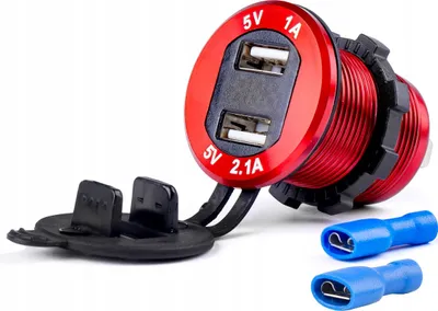 Obrázok produktu pre AMiO Nabíjačka 2xUSB 12/24V MOD-11