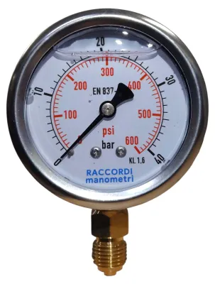 Produktbild von Radialer Niederdruckmanometer MG1-63 40 bar Gewinde 1/4"