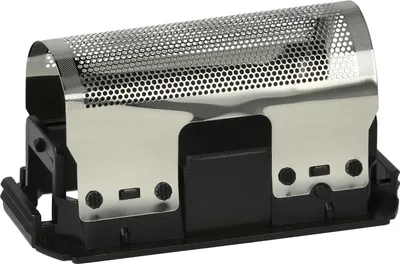 Produktbild von vhbw 1x Scherfolie kompatibel mit Braun Sixtant 2004, 2006, 2003 Elektrorasierer + Rahmen, schwarz/silber