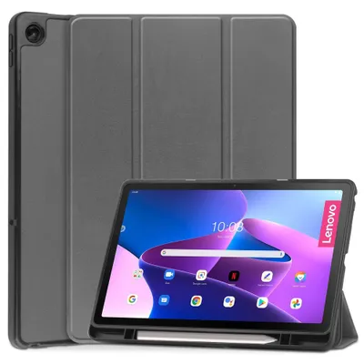 Zdjęcie produktu dla Etui Tech-Protect SC Pen na Lenovo Tab M10 Plus (3 gen.) 10.6" TB-125 / TB-128 - szare