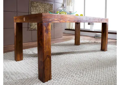 Produktbild von MASSIVMOEBEL24 Esstisch Sheesham 180x90x76 life honey lackiert METRO LIFE #171