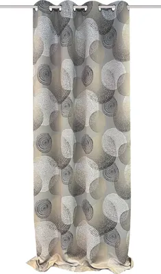 Produktbild von Ösenschal Ginny natur BxH 135x245cm Verdunkelungsvorhang Verdunkelung bedruckt