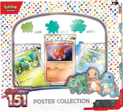 Produktbild von Pokémon TCG Scarlet & Violet 151 Poster Collection