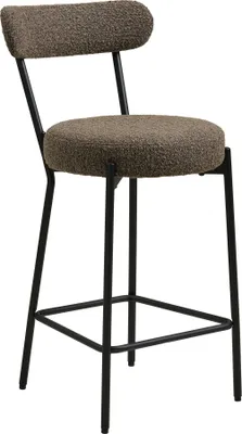 Image de Anja tabouret de comptoir brun.
