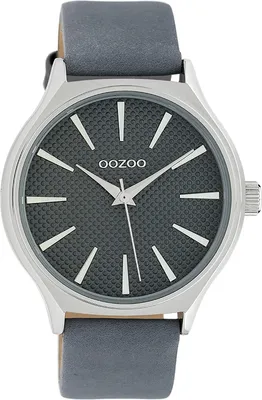 Immagine prodotto di Orologio da polso Oozoo in pelle blu scuro Orologi da donna analogici al quarzo UOC10107
