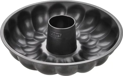 Produktbild von Zenker Hefezopfform Ø 32 cm BLACK METALLIC, Backform mit Antihaftbeschichtung, Hefekranzform aus hochwertigem Stahlblech, vielseitige Kuchenbackform, ideale Backform (Farbe: Schwarz) Menge: 1 Stück