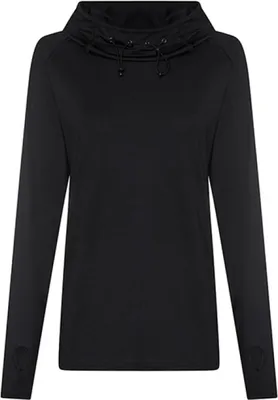 Produktbild von Just Cool JC038 | Damen Girlie Cool Cowl Neck Top - Farbe: Black - Größe: XS