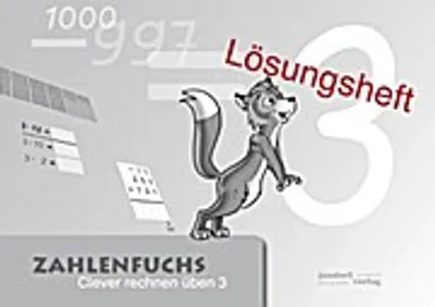 Produktbild von Zahlenfuchs 3 (Lösungsheft)
