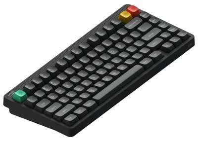 Obrázek produktu pro Klávesnice 75% mechanická bezdrátová RGB herní klávesnice - Bluetooth a 2,4 GHz - až 5 zařízení - 4000 mAh baterie