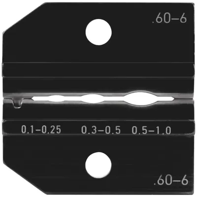 Immagine prodotto di 624 060-6 3 0 Rennsteig Werkzeuge GmbH Inserto di crimpatura per connettori isolati, connettori con guaina termorestringente e capicorda -