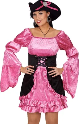 Produktbild von Piratin in Pink Kostüm Größe: 36-38