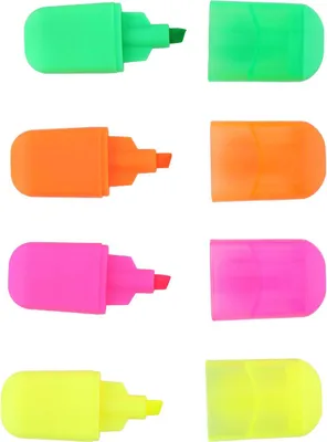 Obrázok produktu pre Zakreślacze kolorowe mini zestaw 4 kolory TOPWRITE