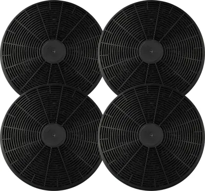 Produktbild von vhbw 4x Aktivkohlefilter Ersatz für Klarstein 10027530, CGCH2, 10027711, 10030983, K10001 für Dunstabzugshaube - 17,5 cm