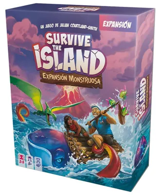 Produktbild von Zygomatic Survive The Island Monster-Erweiterung – Familienbrettspiel – 3 Neue K