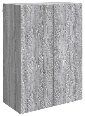 Image de Armoire murale vidaXL Gris Sonoma 66 x 34,5 x 90 cm en aggloméré