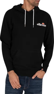 Produktbild von Ellesse Herren Primero Pullover Hoodie, Schwarz L