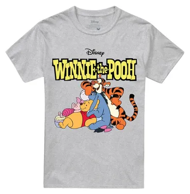 Immagine prodotto di Winnie the Pooh - Maglietta "Friends" unisex uomo/donna TV33971 (XXL) (mélange sportivo)