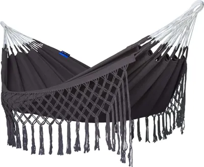 Produktbild von Potenza Outdoor Medelin Hängematte 230x 160 cm, Belastbarkeit bis 200 kg I Boho Doppelhängematte XXL