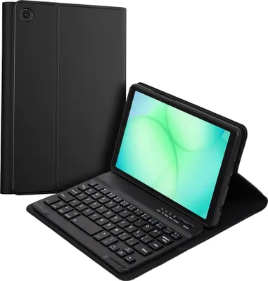 Productafbeelding van Accezz Bluetooth Keyboard Bookcase voor de Samsung Galaxy Tab A11 - QWERTY / NL - Zwart