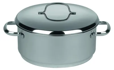 Braadpan mit Deckel 14 cm, 1,0 l, Edelstahl 18/10, induktionsgeeignet