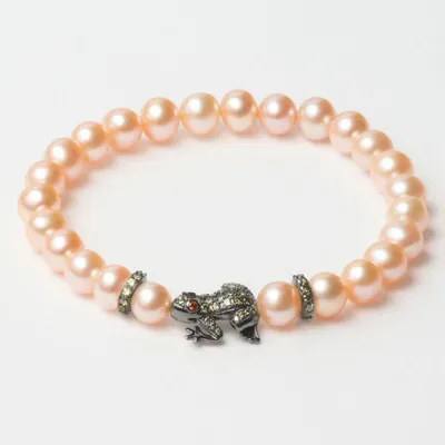 Imagen del producto de Pulsera para mujer Lancaster, modelo JLA-BR-FROG-3-PE, 16 mm