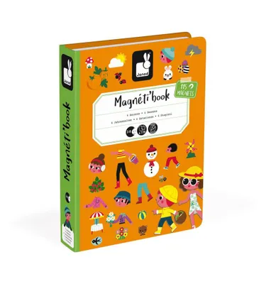 Image de Janod Jeu magnetique - Magnetibook 4 saisons