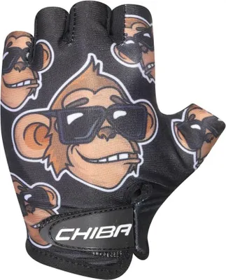 Produktbild von CHIBA Cool Kids - Kinder Radhandschuhe L Monkey, Griptec Innenhand, waschbar.