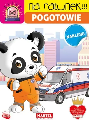 Produktbild von Pogotowie. Kolorowanka z naklejkami