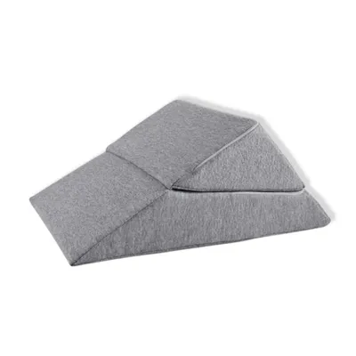 Produktbild von Orbisana Keilkissen 4in1 Grau Kopfkissen Ergonomisch Waschbar