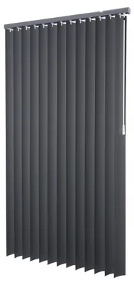 Imagen del producto de Persianas verticales de PVC en color gris oscuro