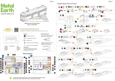 Image de METAL EARTH Puzzle 3D tramway classe W