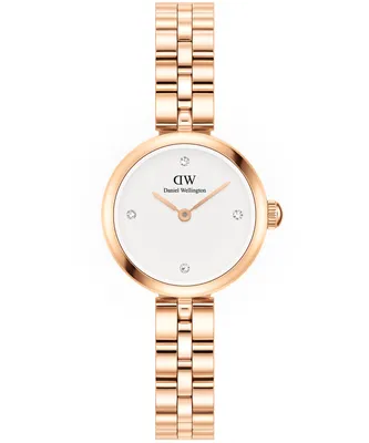 Produktbild von Daniel Wellington Damenuhr Daniel Wellington Elan Lumine Rose Gold 22 Damenuhr Quarz, japanisch DW-DW00100717 Uhr