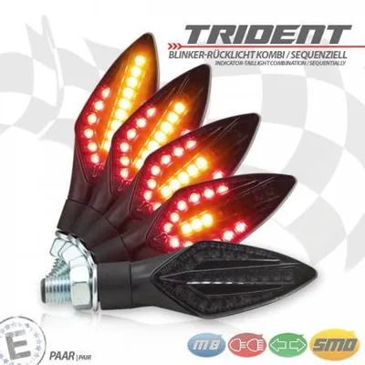Produktbild von SMD-Blinker-RL TRIDENT SEQ schwarz