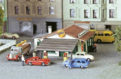 Zdjęcie produktu dla Faller Hobby N 232542 Stacja benzynowa 1:160