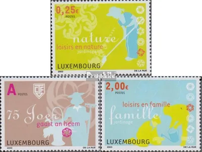 Produktbild von Briefmarken Luxemburg 2003 Mi 1611-1613 (kompl.Ausg.) postfrisch Kleingärtner