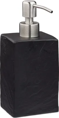 Obrázek produktu pro relaxdays 10031054_46 relaxdays Seifenspender schwarz 200,0 ml