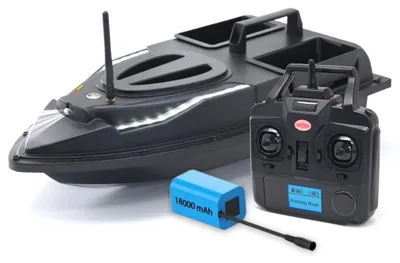 Zdjęcie produktu dla Łódka Zanętowa iUni V700, 2 Pojemnikami, Pojemność 1.5 kg, 500m, 18000mAh, 5.4km/h, Zdalne sterowanie 2.4GHz