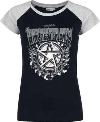 Produktbild von Supernatural T-Shirt Damen Winchester Bros multicolor S