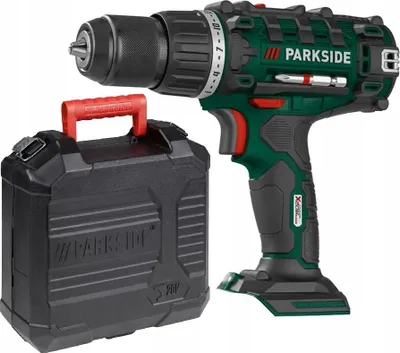 Produktbild von Parkside Bohrmaschine/Schrauber 2-Speed Led 25 Stufen + Gratis Koffer