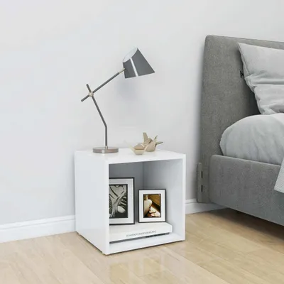Produktbild von The Living Store TV-Schrank Weiß 37x35x37 cm Holzwerkstoff