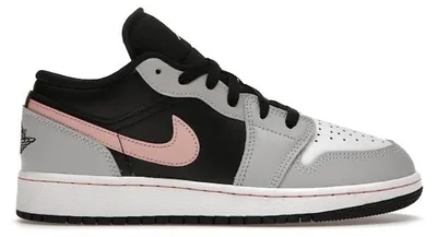 Obrázok produktu pre Jordan 1 Low Black Grey Pink (GS) - veľkosť EU 37,5