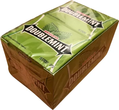 Produktbild von Wrigley's Doublemint Kaugummi 150 Stück (10x15 Streifen)