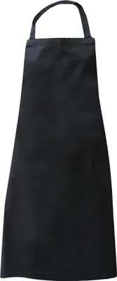 Produktbild von Dennys Damen Schürze mit Taschen und Nackenband BC259 (Einheitsgröße) (Schwarz)
