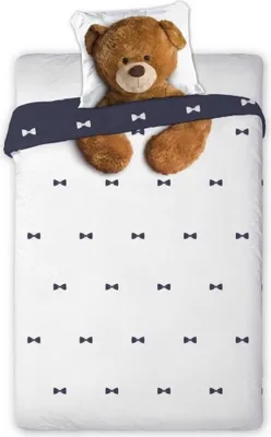 Produktbild von FARO Bettwäsche Teddybär Baumwolle, 140/200, 70/90 cm