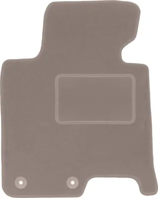 Immagine prodotto di Tappetino conducente in velluto beige compatibile con Hyundai i40 (2011-, station wagon, sedan) – con fissaggi – su misura