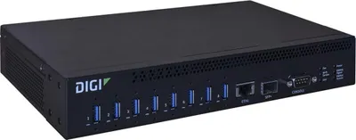 Obrázek produktu pro Digi AW08-G300, USB 3.2 Gen 1 (3.1 Gen 1) Type-A, USB 3.2 Gen 1 (3.1 Gen 1) Type-A, MMC, 10000 Mbit/s, Černá, CE, FCC Part 15 Class B, AS/NZS CISPR 22, EN55024, EN55032