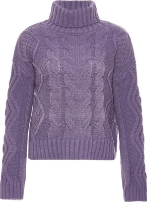 Immagine prodotto di Maglione a collo alto Blonda Damen - viola, M/L