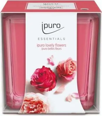Produktbild von Ipuro Duft Kerze Schöne Blumen 125gr.