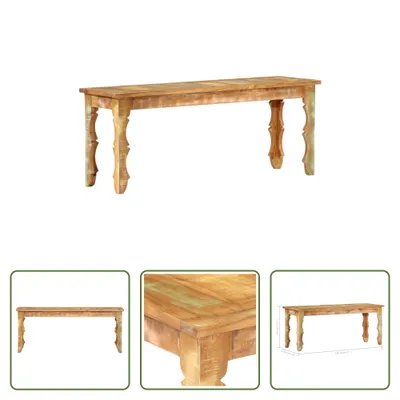 Obrázek produktu pro The Living Store Bank 110x35x45 cm Altholz Massiv