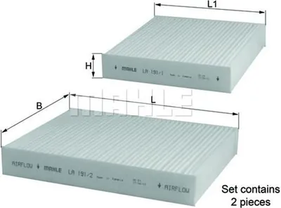 Produktbild von Filter, Innenraumluft